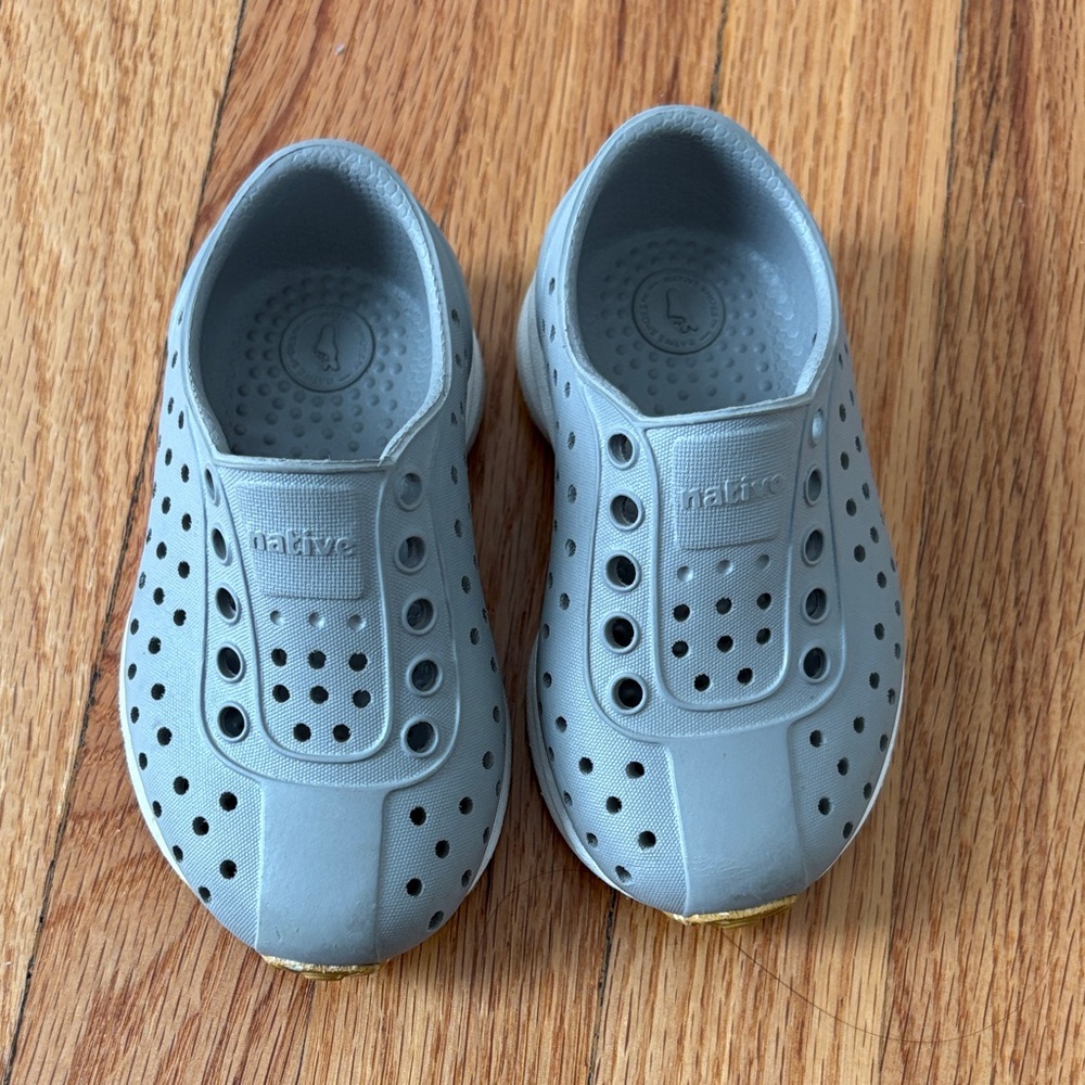 Grey Native Baby/ Walker shoes